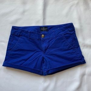 Royal blue American Eagle shorts